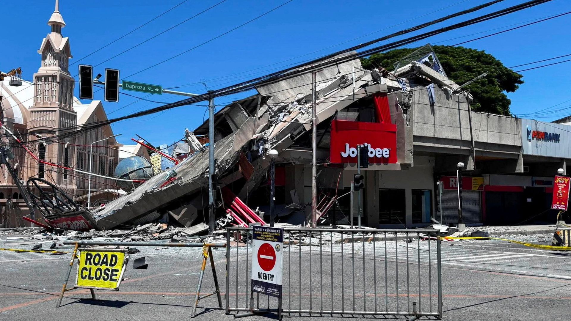 Tsunami alert and at least 19 dead after earthquake hits the Philippines