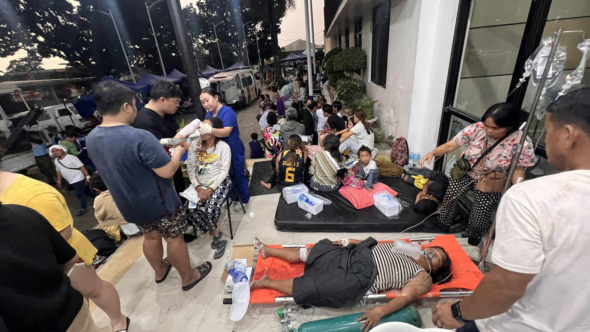 At least 69 dead as earthquake strikes Philippines