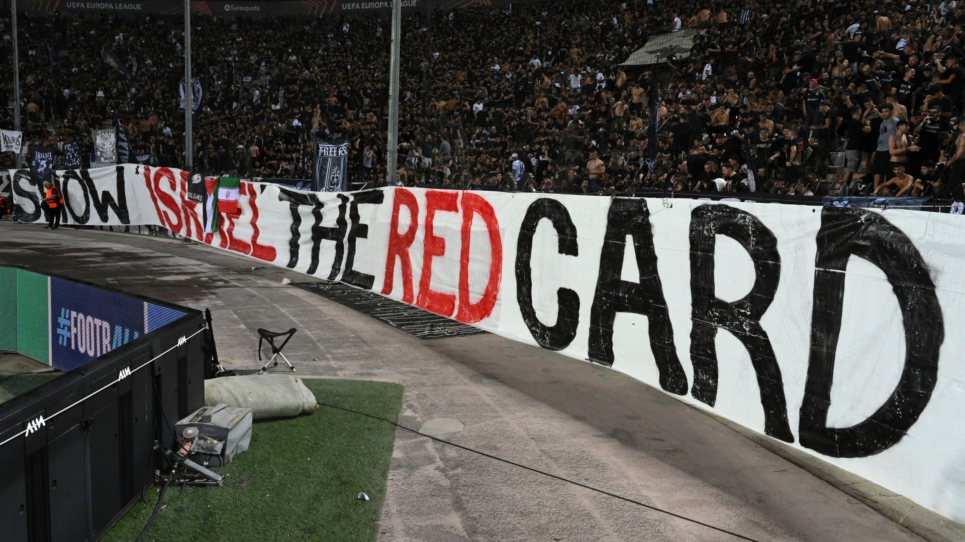 High-level talks in European football about whether to ban Israel from international competitions