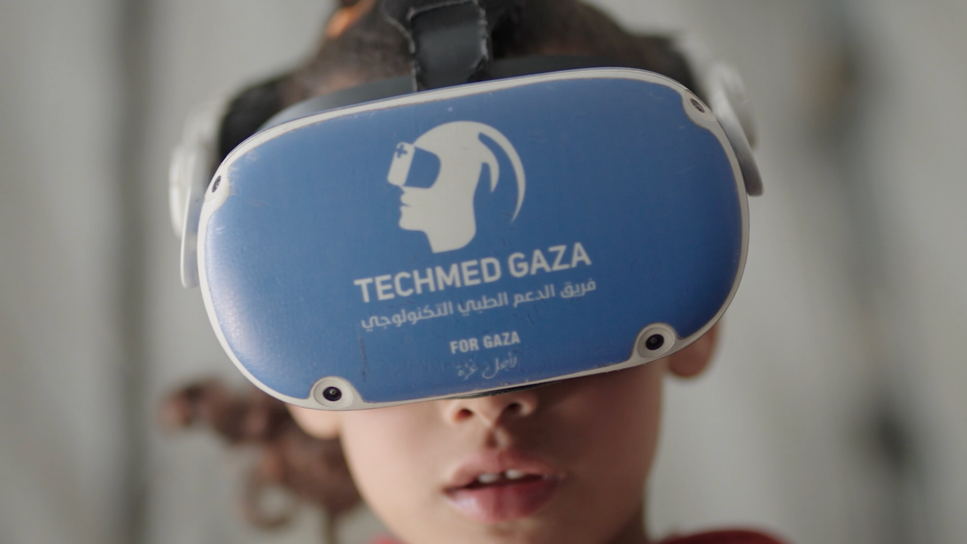 Inside Gaza City, a virtual reality escape for the children caught in war