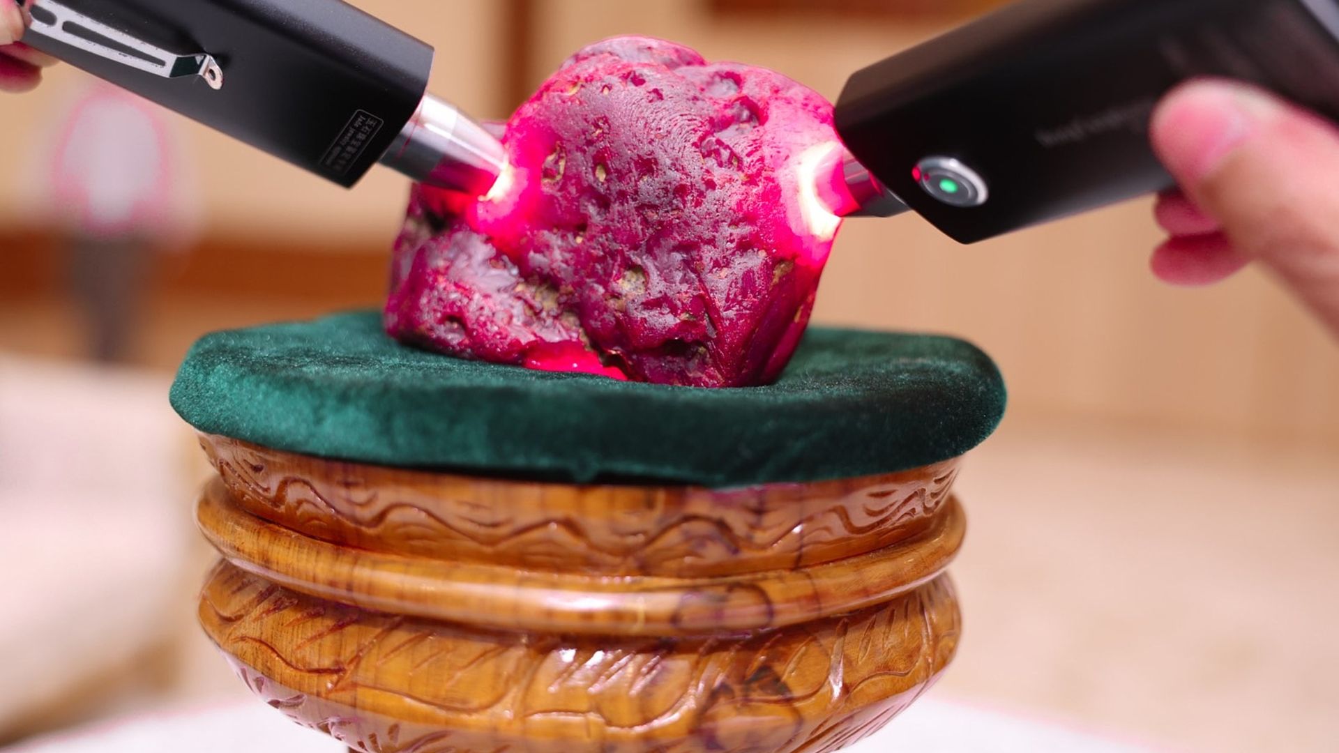 Miners discover rare 11,000-carat ruby weighing nearly five pounds
