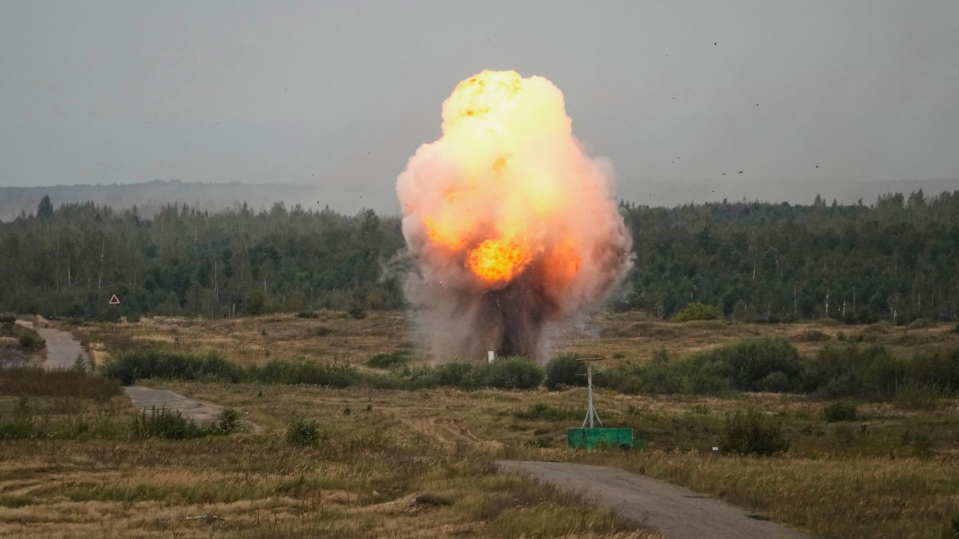 Russia's military drills are part-theatre but Moscow is trying to send a message