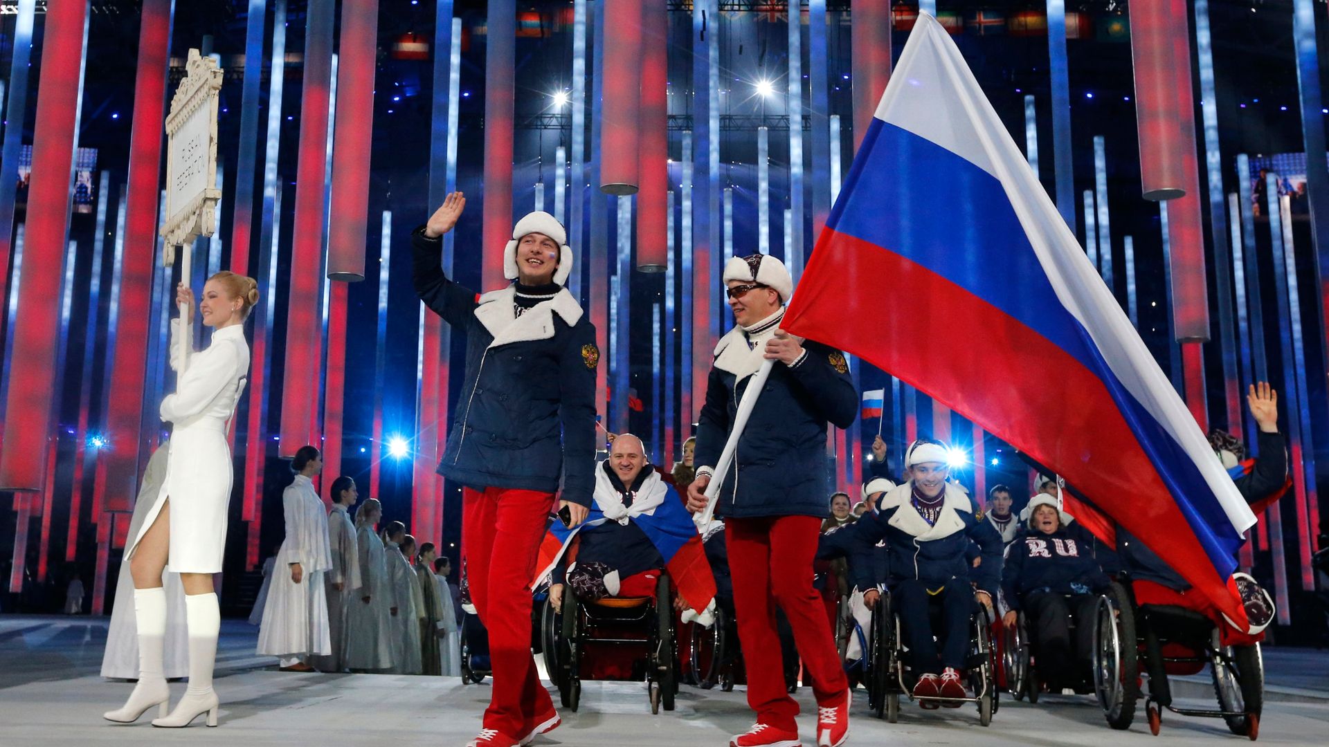 Russian athletes to compete under own flag at Paralympics for first time since 2014