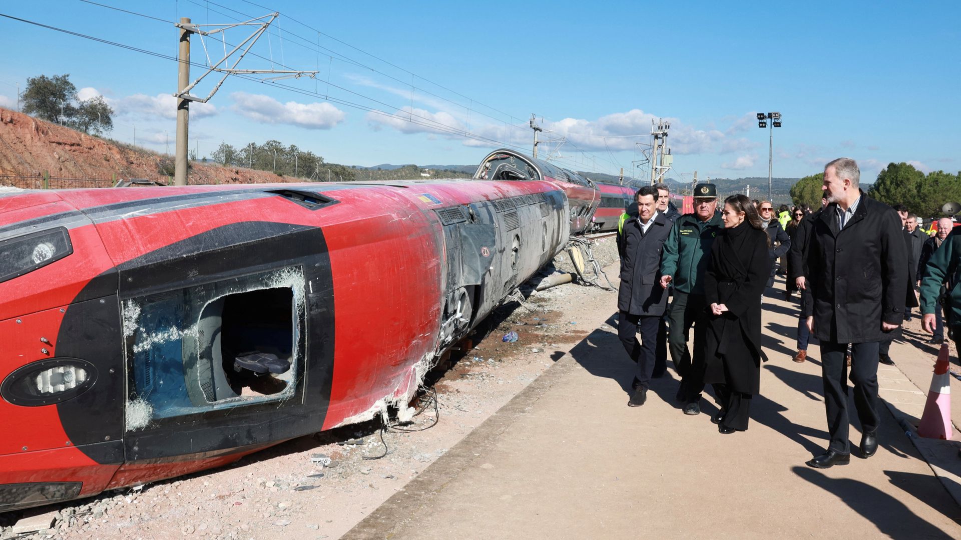 Spain begins three days of mourning as number killed in train crash could rise