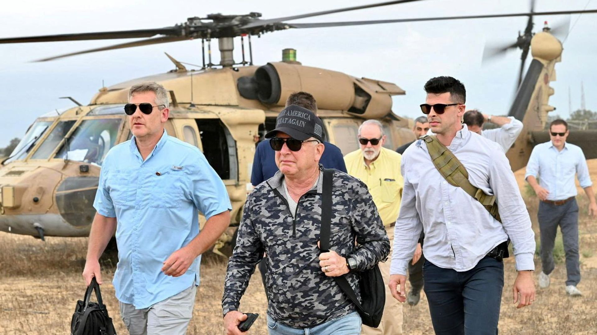 New US plan for Gaza starting to emerge despite sanitised tour for Trump peace envoy