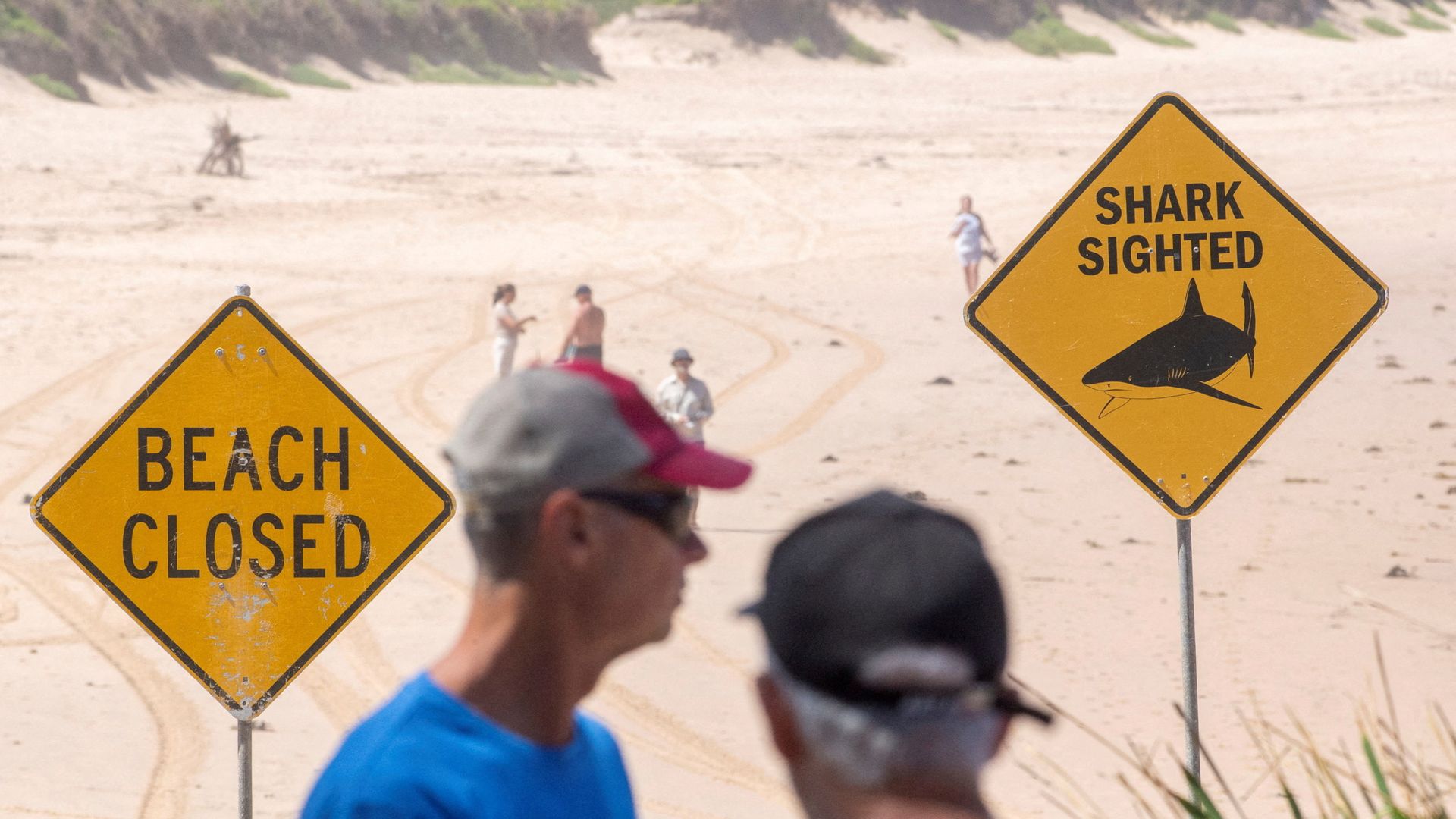 Boy, 12, and man critically hurt after three shark attacks in two days