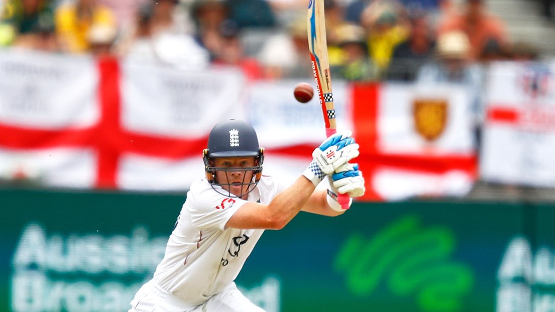 The Ashes live: England struggle in second innings with seven wickets down