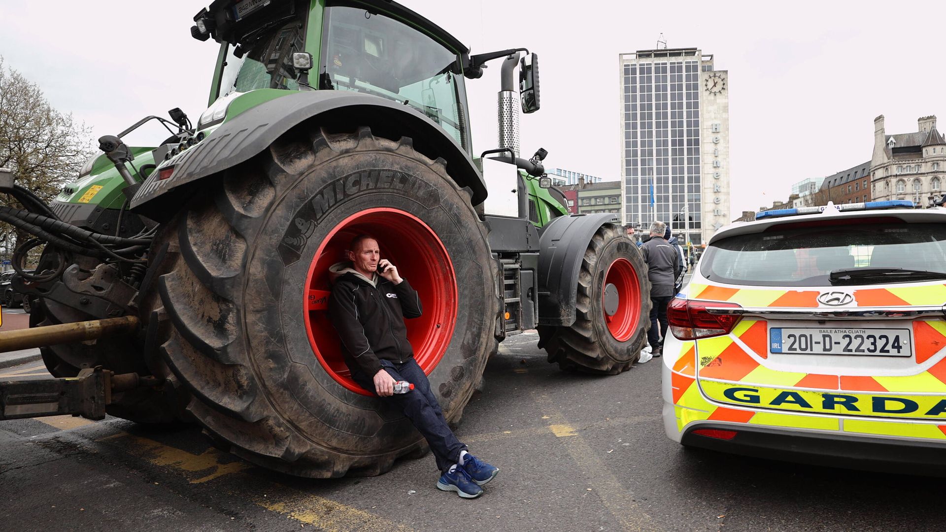 Ireland's fuel protest crisis escalates, triggering fears of panic buying