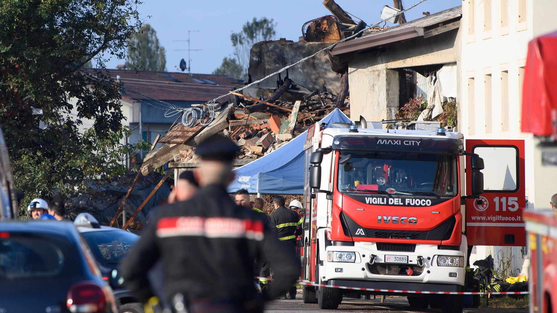 Police officers sent to evict three siblings killed in gas explosion in Italy