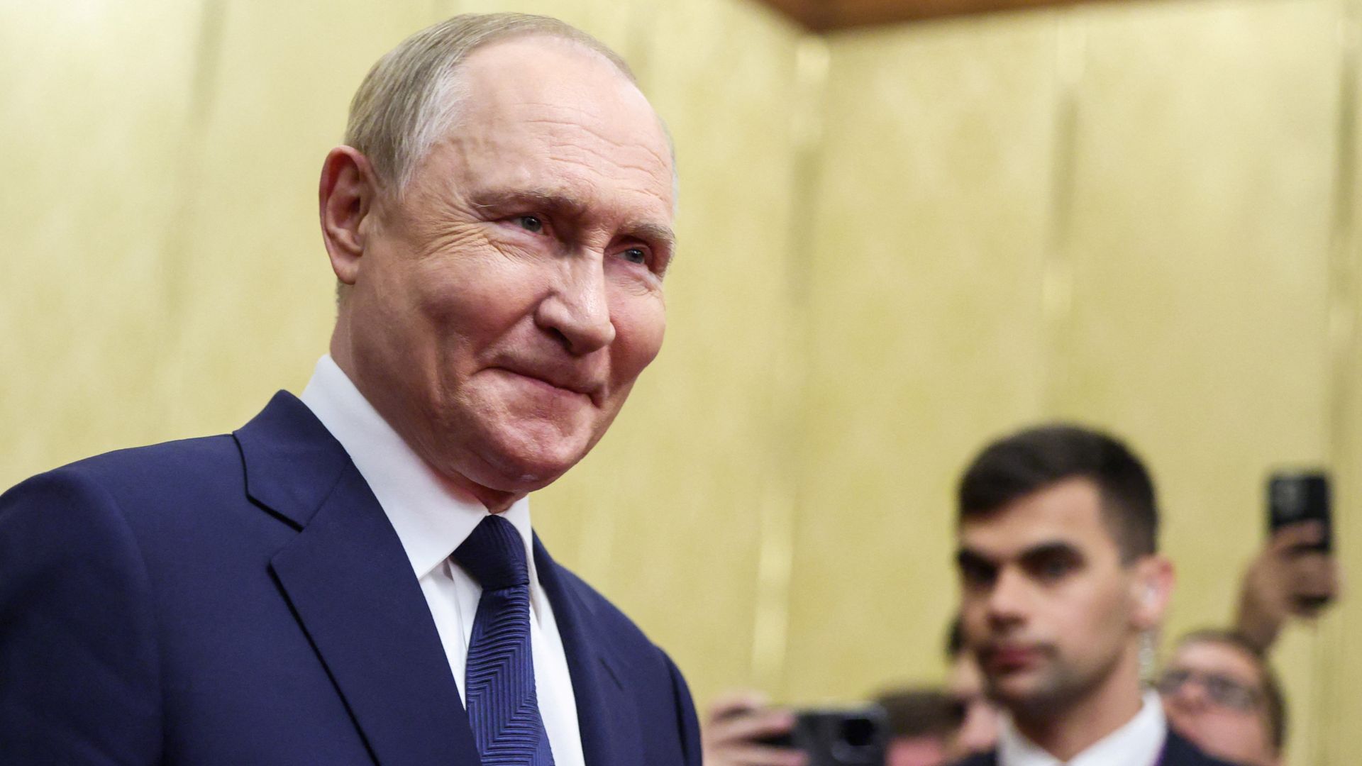Putin set to return to EU soil for first time since war began - and you can already see his smile