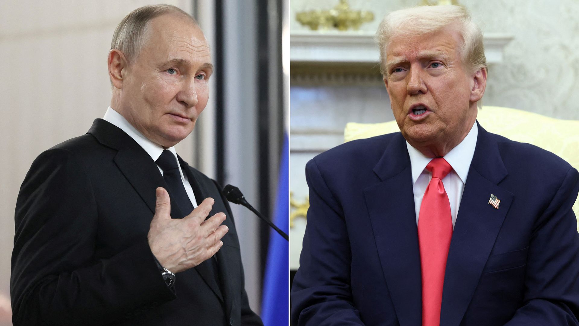 Putin tells Trump he will not back down from goals in Ukraine, Kremlin says