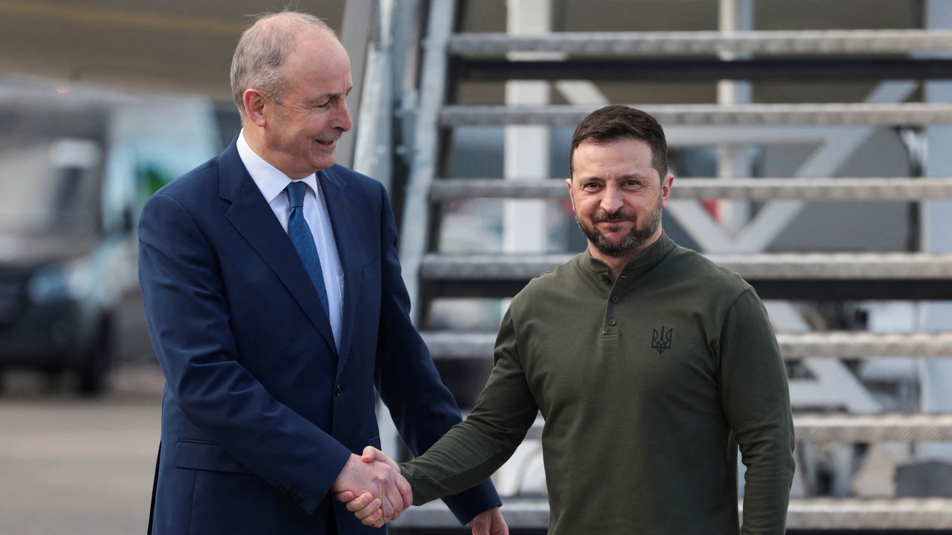 Zelenskyy to make first official visit to Ireland - as 'productive' Ukraine-US talks under way