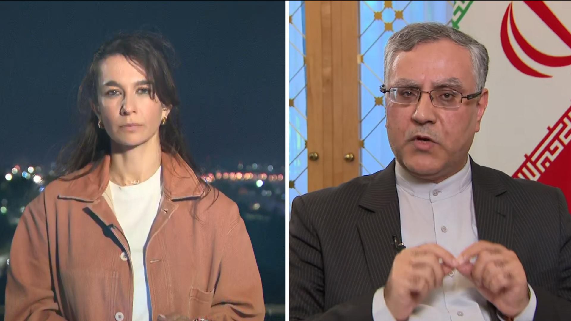 'This is about self-defence': Iran's ambassador to UK speaks to Sky News about Israel strikes