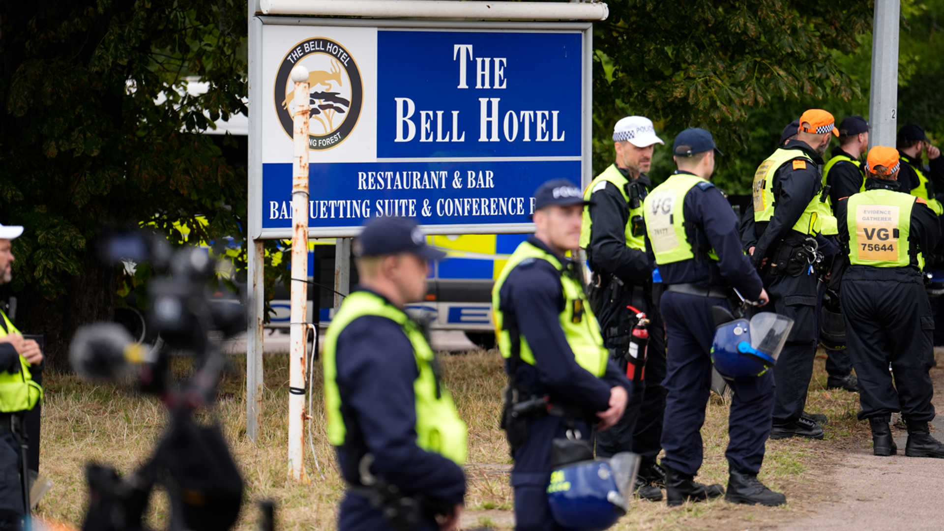 Where can asylum seekers go if they can't be housed in hotels?