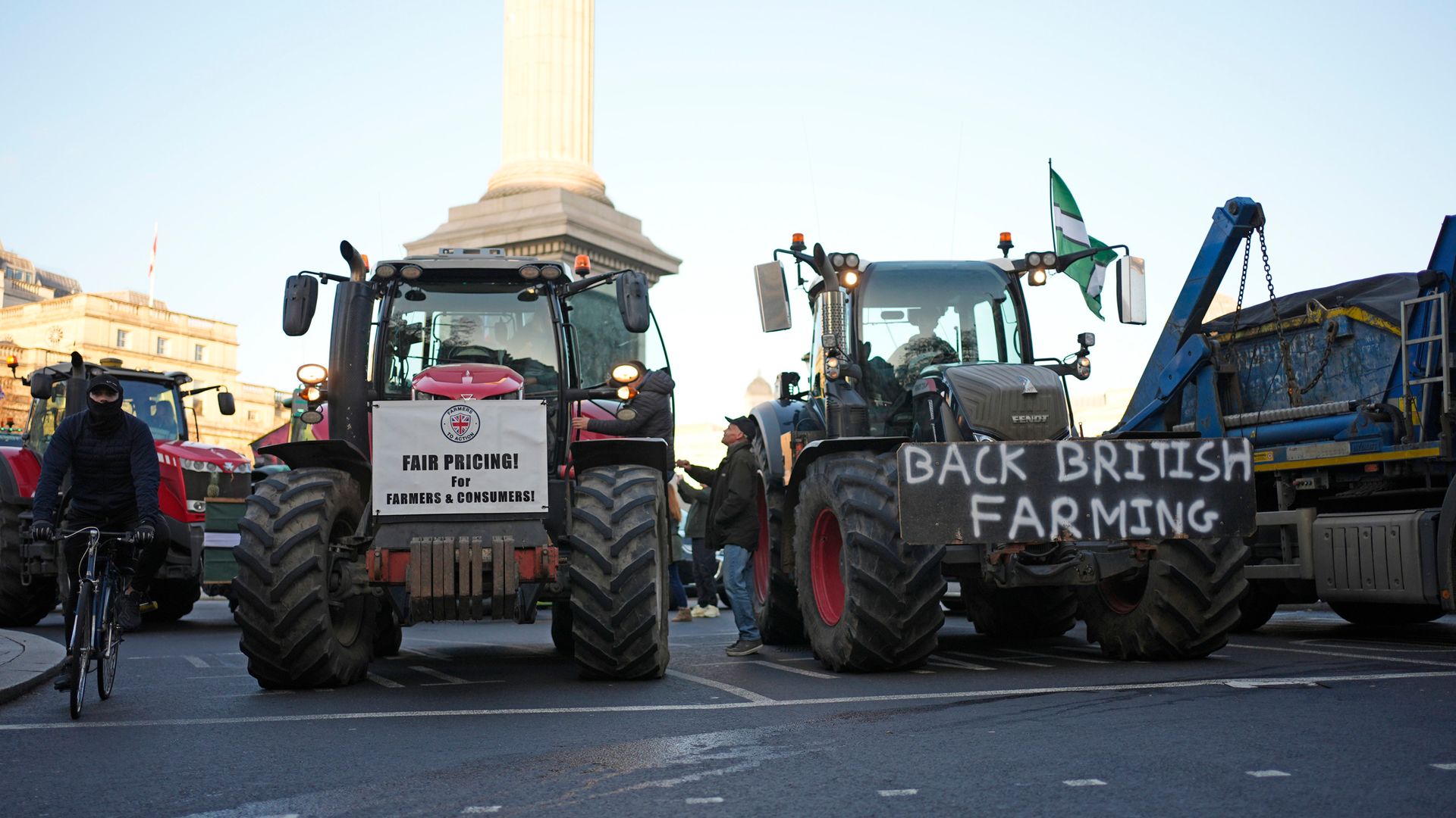 Farmers ignore tractor ban and take inheritance tax protest to Westminster