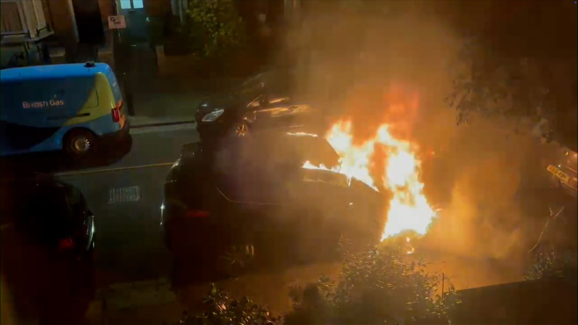 Ukrainian, 21, charged over fires at homes and car linked to Starmer