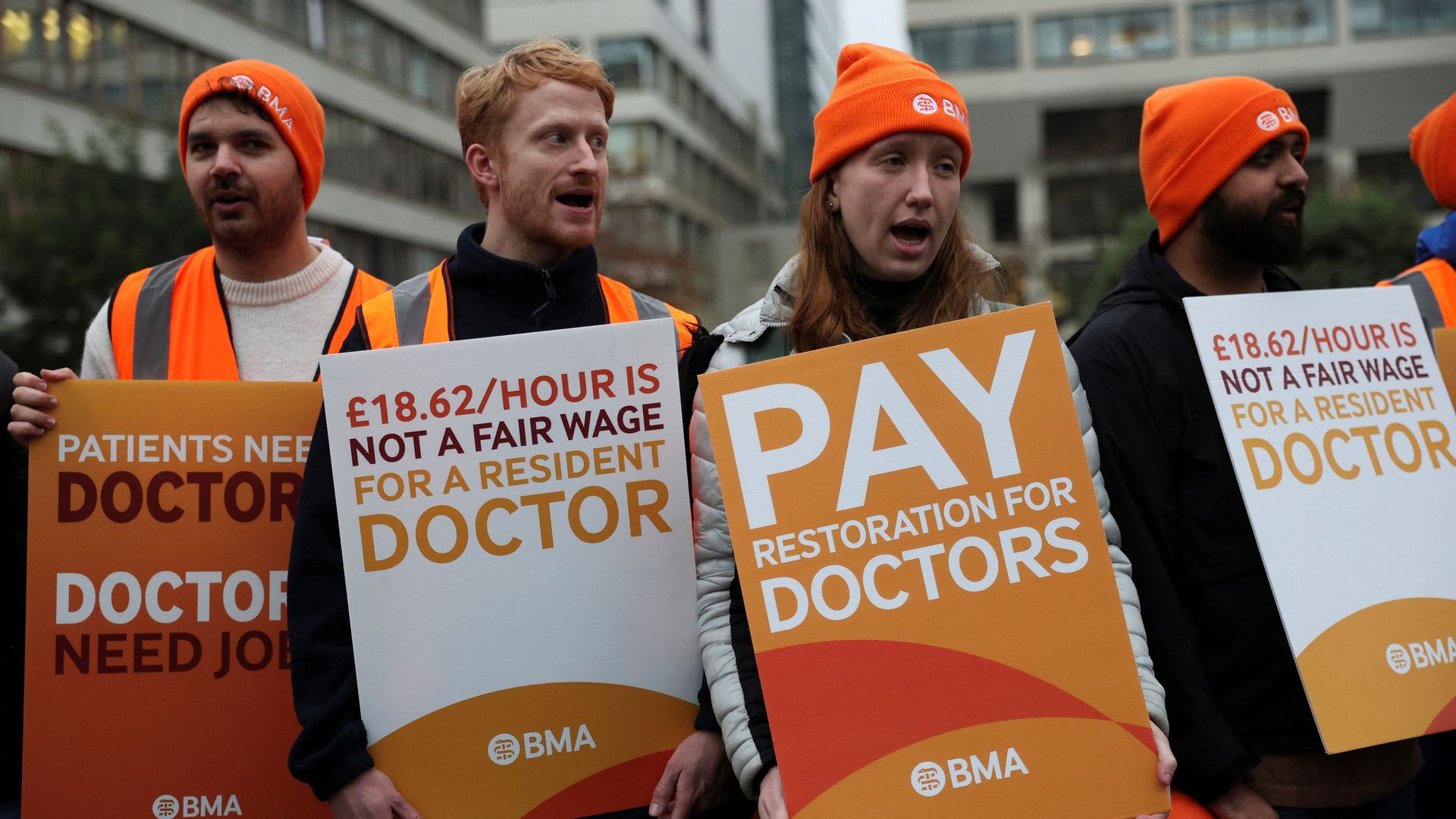 Resident doctors in England to strike for six days after Easter bank holiday