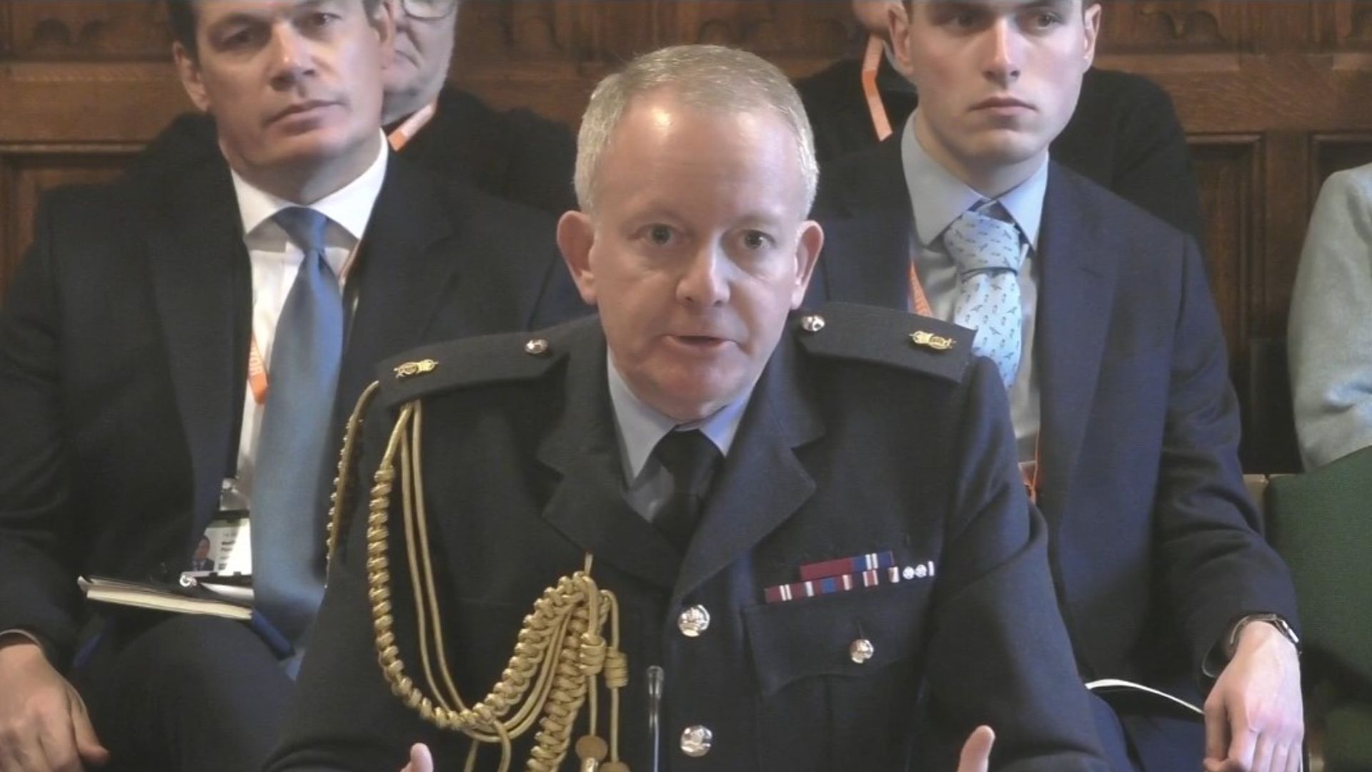 UK has no plan for defending nation in event of war, military chief reveals