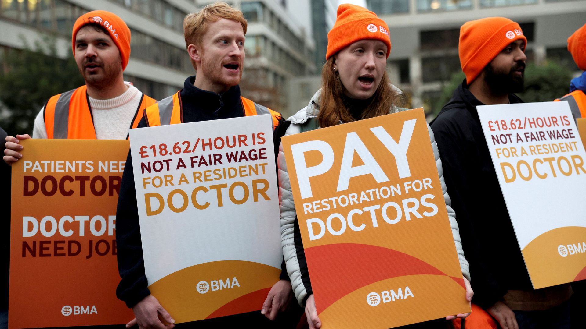 Doctors consider whether new offer is enough to call off strike in run-up to Christmas