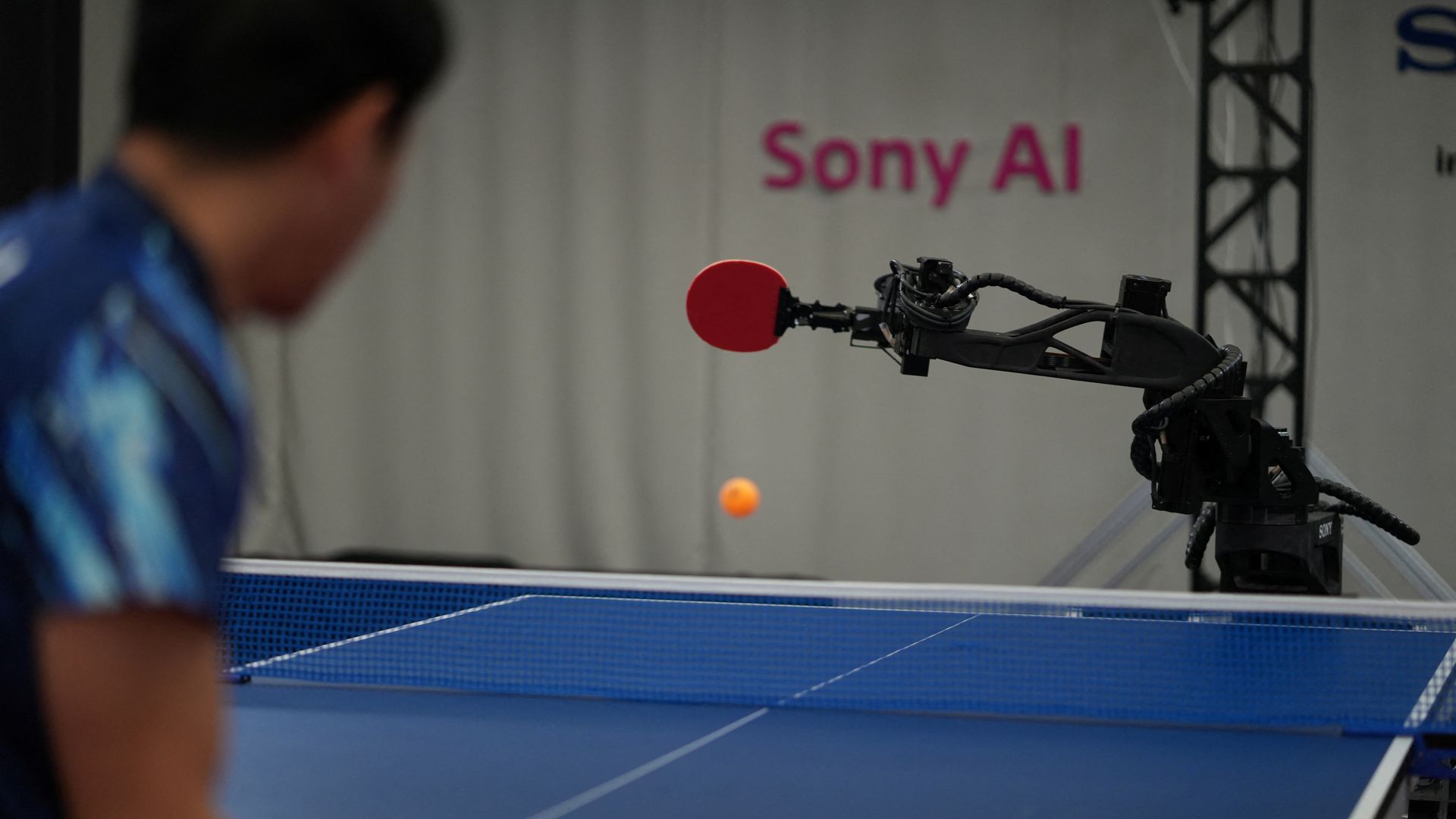 The robot that can outplay elite table tennis players