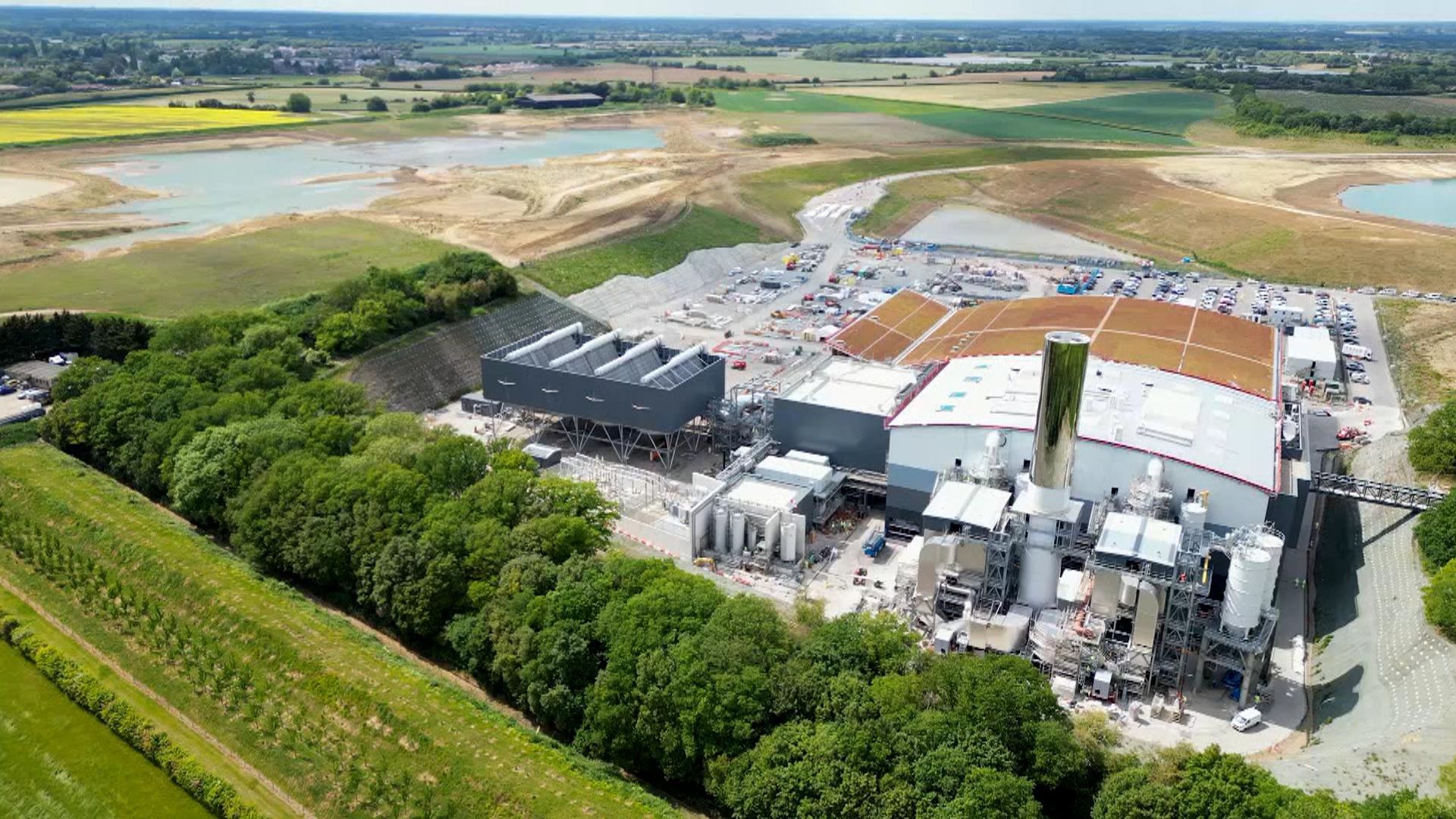 Huge site in South East England will burn household rubbish - to make the food we eat greener