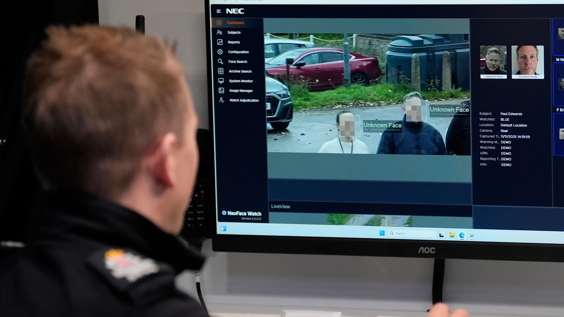 Woman on the run for more than 20 years arrested during facial recognition trial