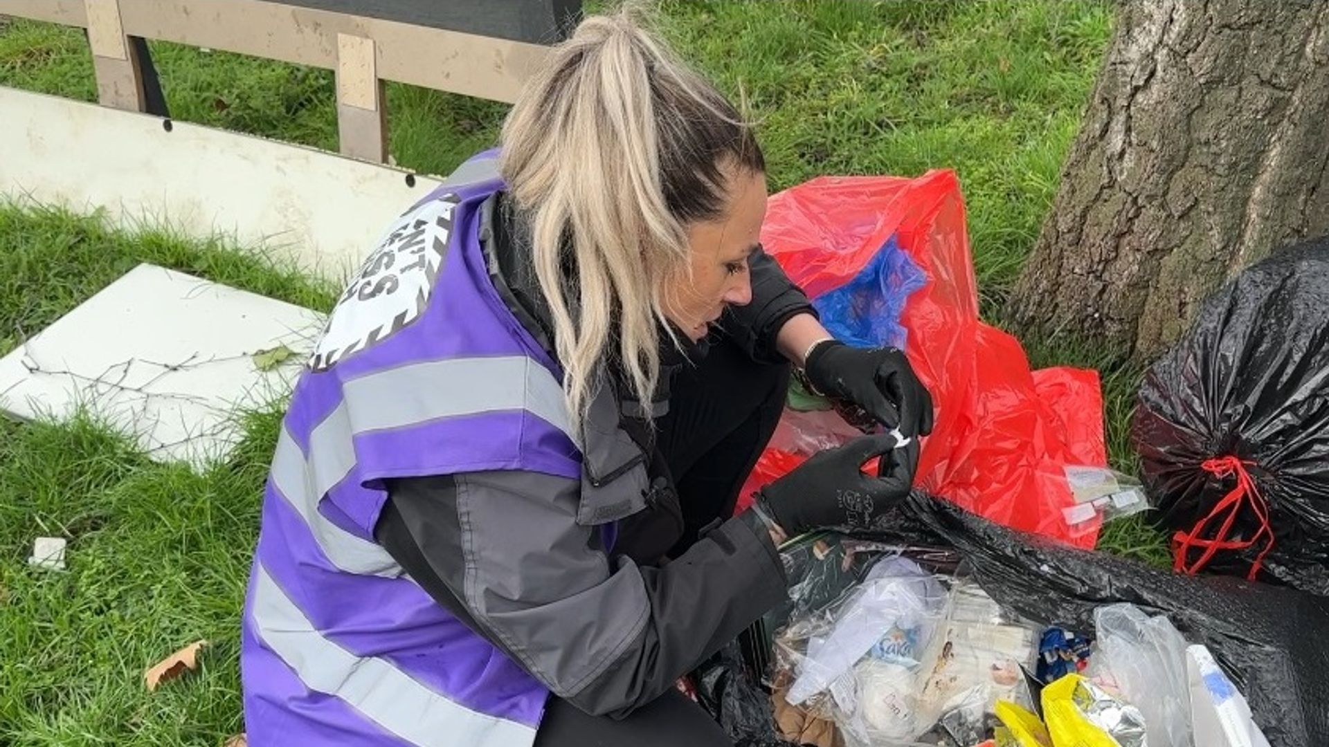Scrubbing away the title of the fly-tipping capital of England