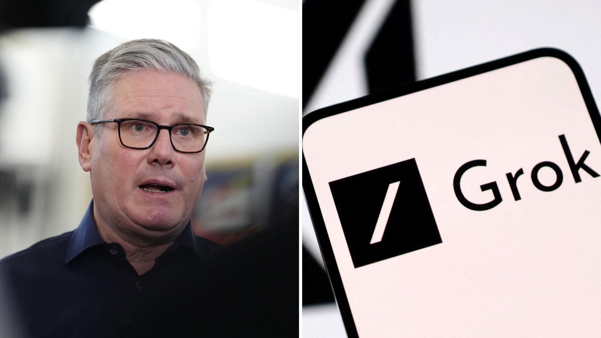 Starmer threatens to 'control' Grok if Elon Musk's X keeps creating sexual images