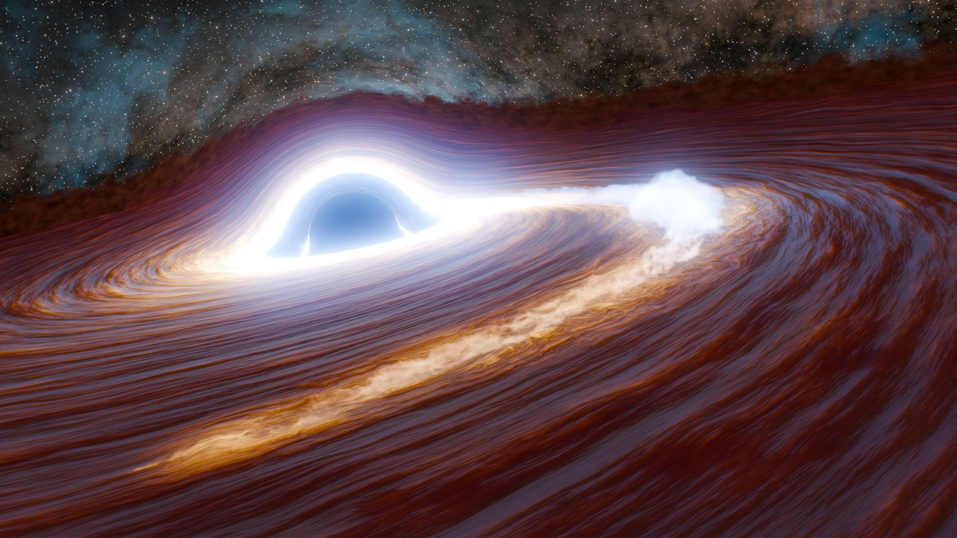 Brightest ever flare from supermassive black hole spotted by scientists