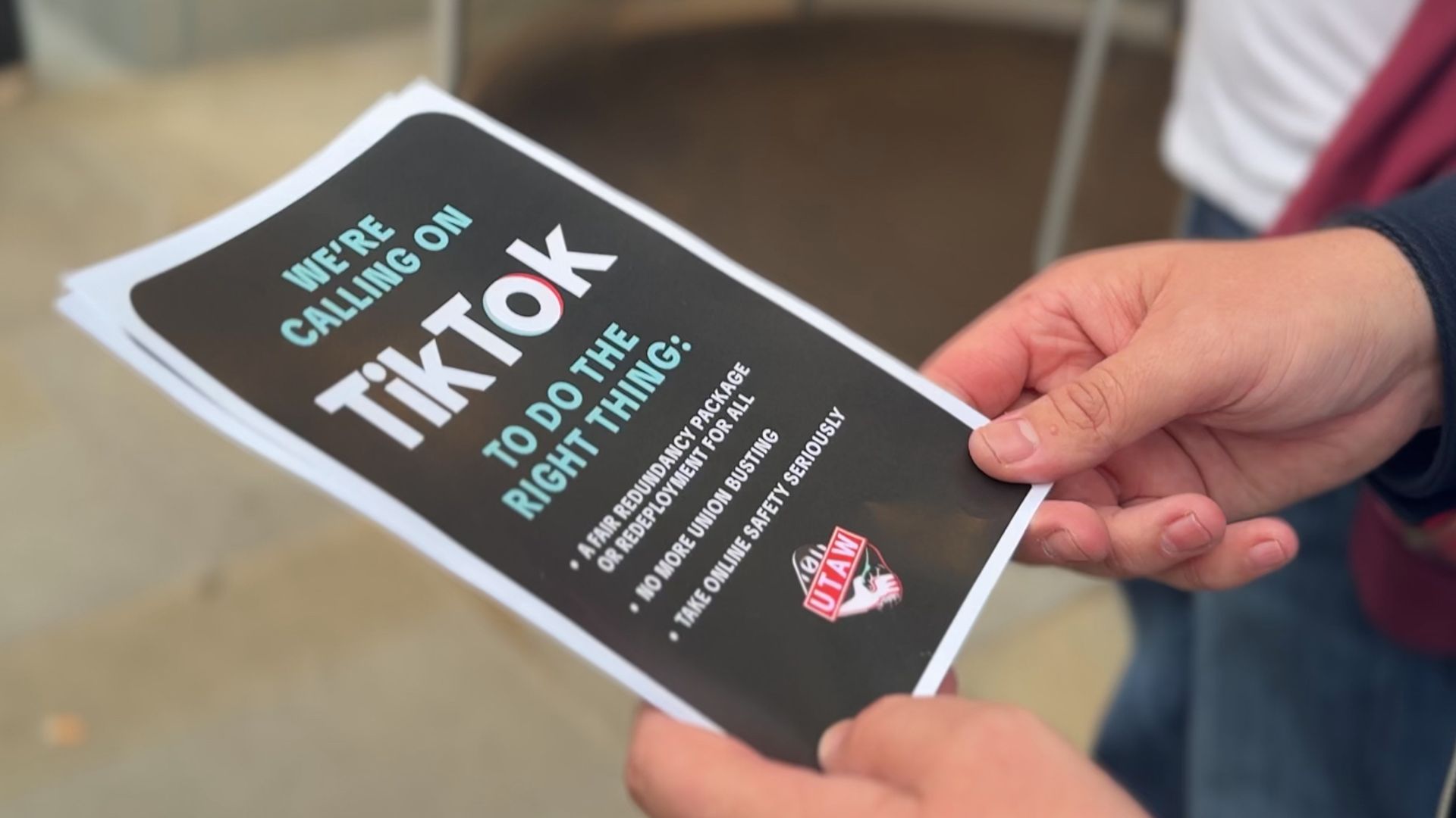 TikTok faces legal action over moderator cuts