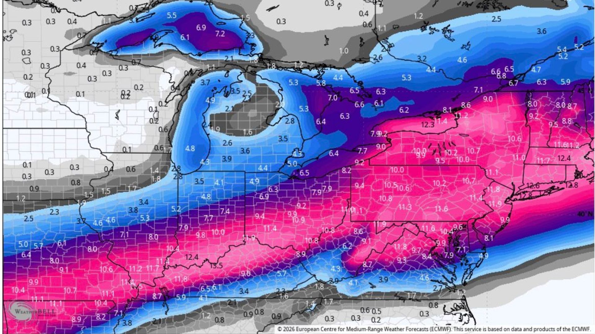 'Life-threatening' winter storm to hit US with snow, ice and 'dangerously' cold temperatures